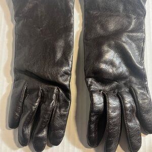 Lord And Taylor Genuine Leather Gloves Women’s Small Brown